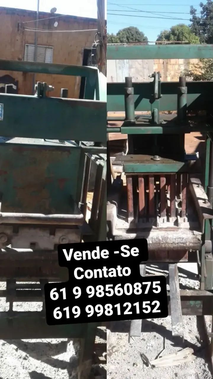 Máquina de fazer bloco e canaleta  - Foto 2