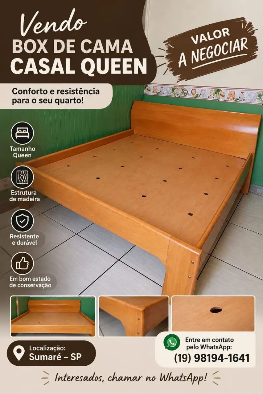 Vendo box Queen 
