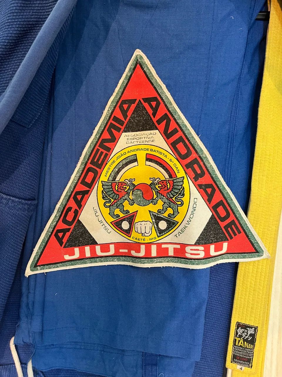 Quimono Jiu-Jitsu Azul + Faixas - Foto 2