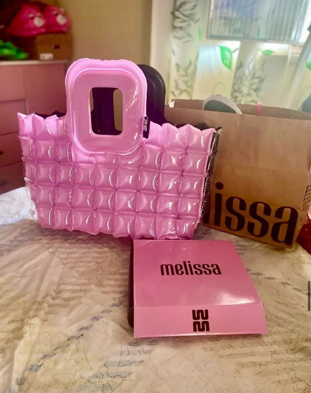 Bolsa Melissa inflável 