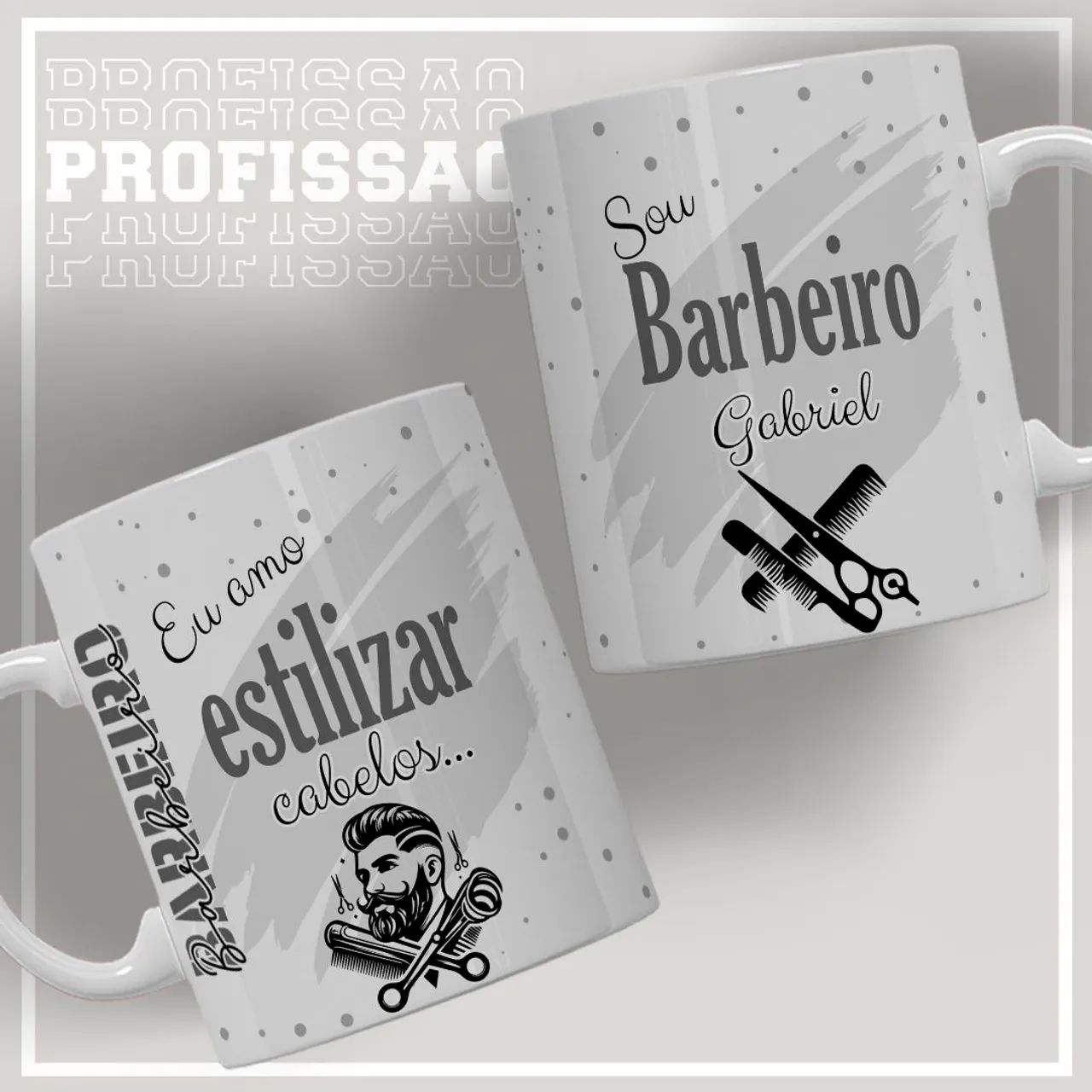 CANECAS PERSONALIZADAS - PROFISSÕES - Foto 5