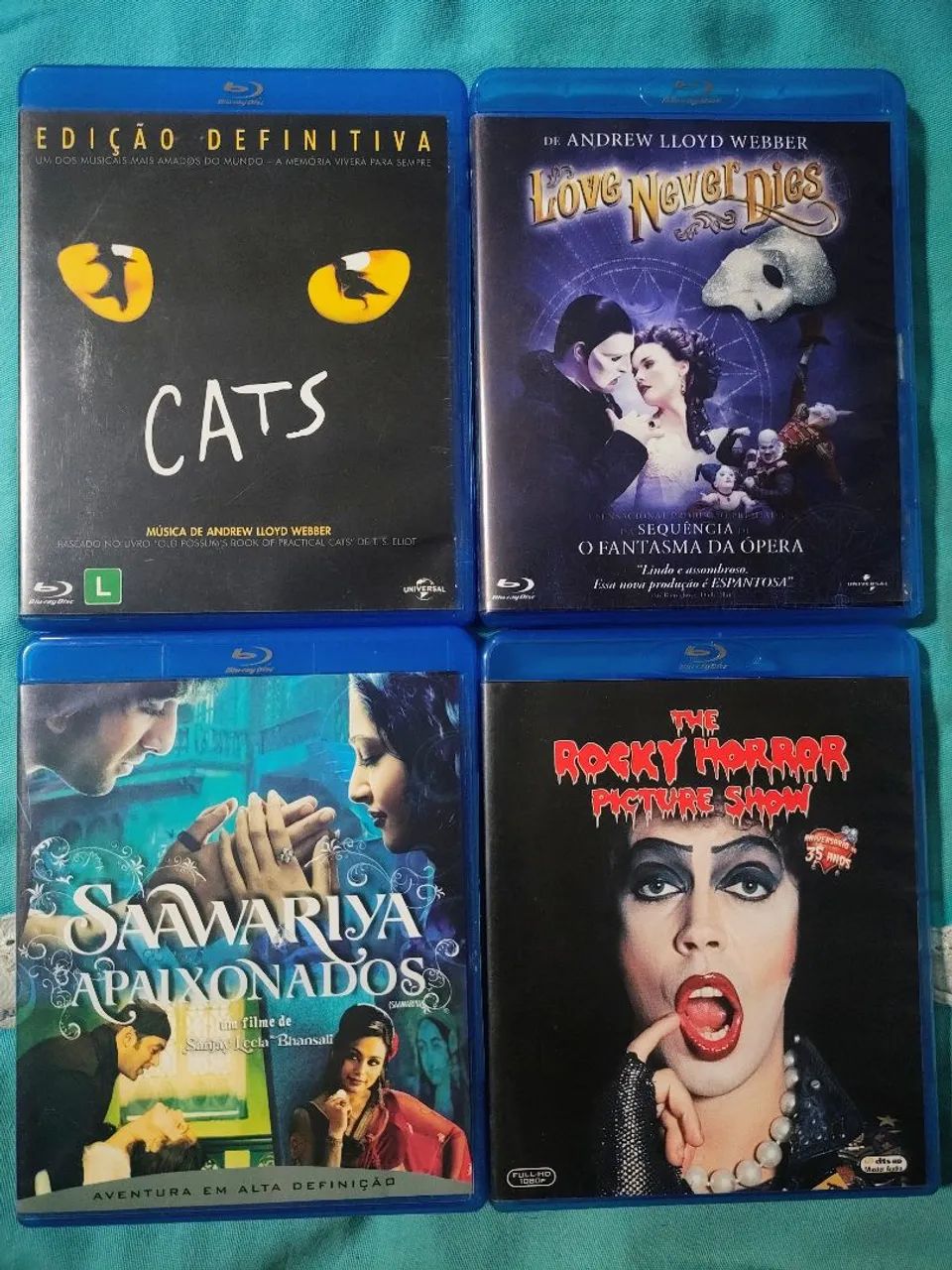 Kit Blu-ray Musical - DVD, Blu-Ray e Vídeo Cassete - São José