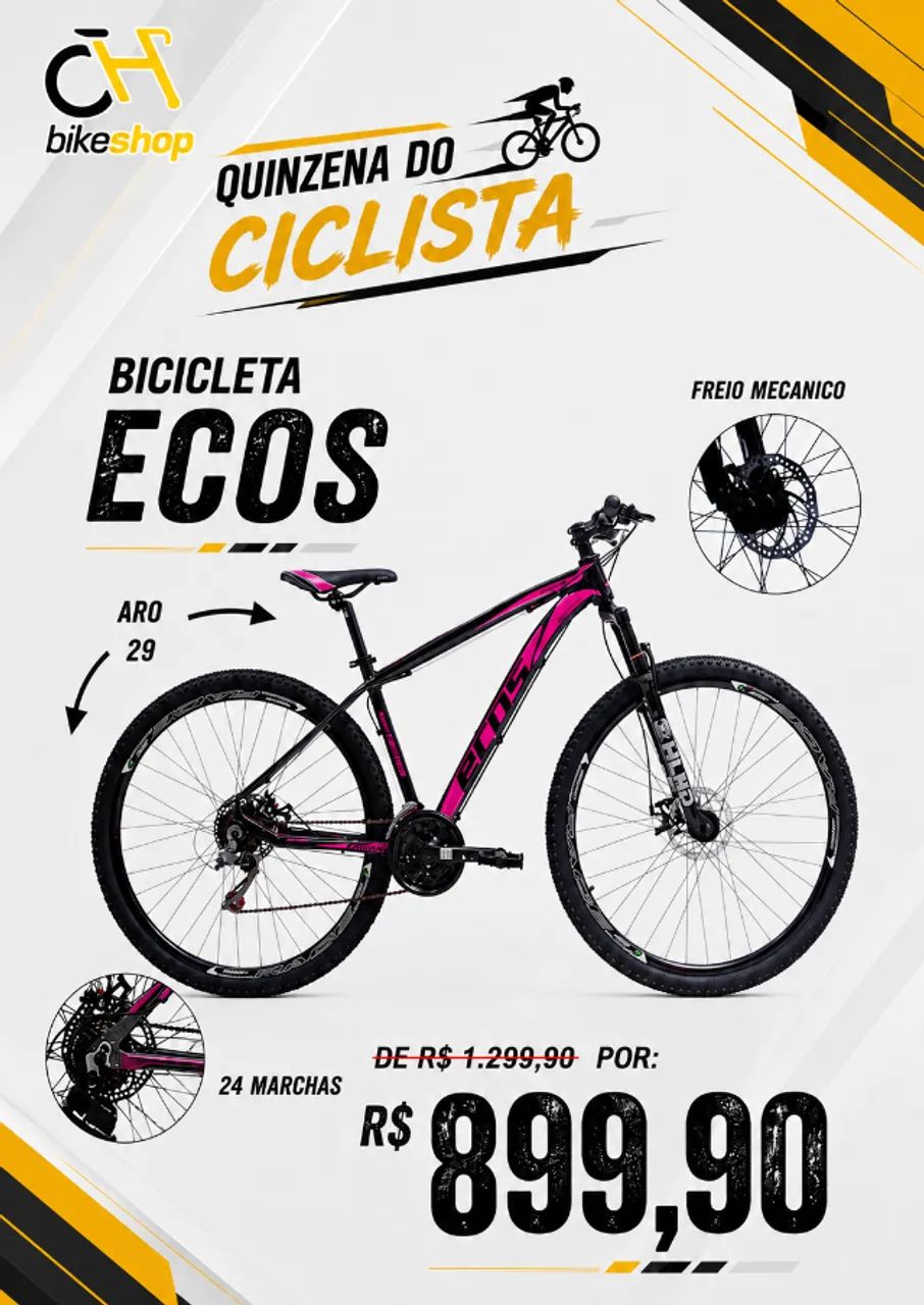BICICLETA "ECOS" ARO 29 - Foto 2