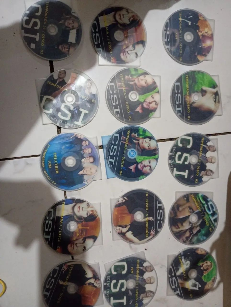 Coleção dvds CSI