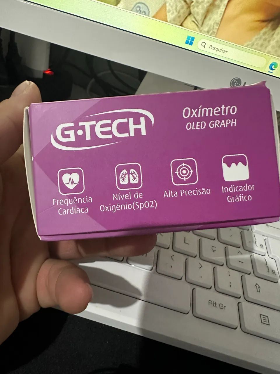 Oxímetro Oled Graph  - Foto 4