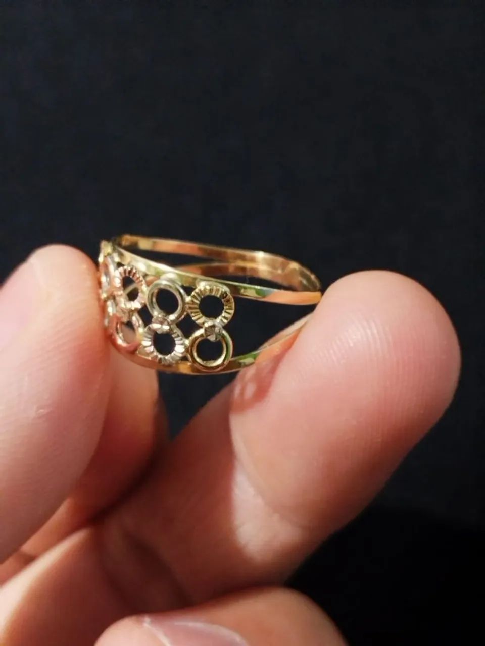 ANEL DE OURO 18 K - Foto 3