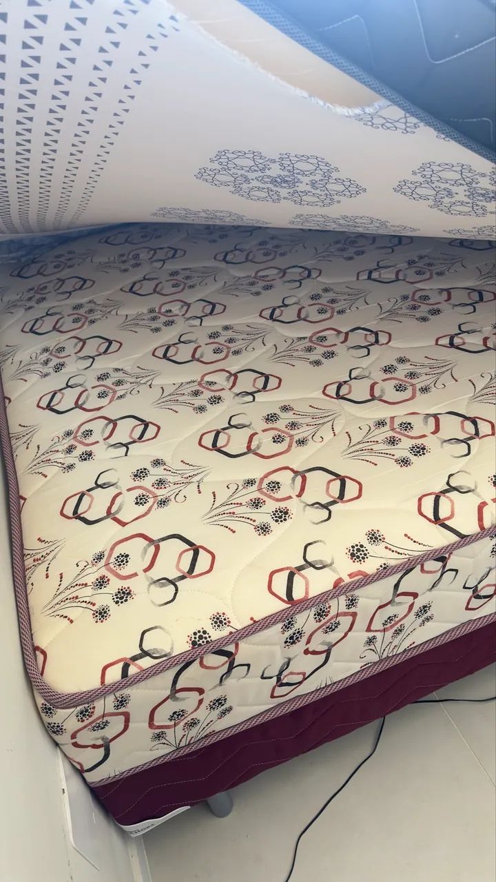 Cama unibox com colchão de casal - Foto 4