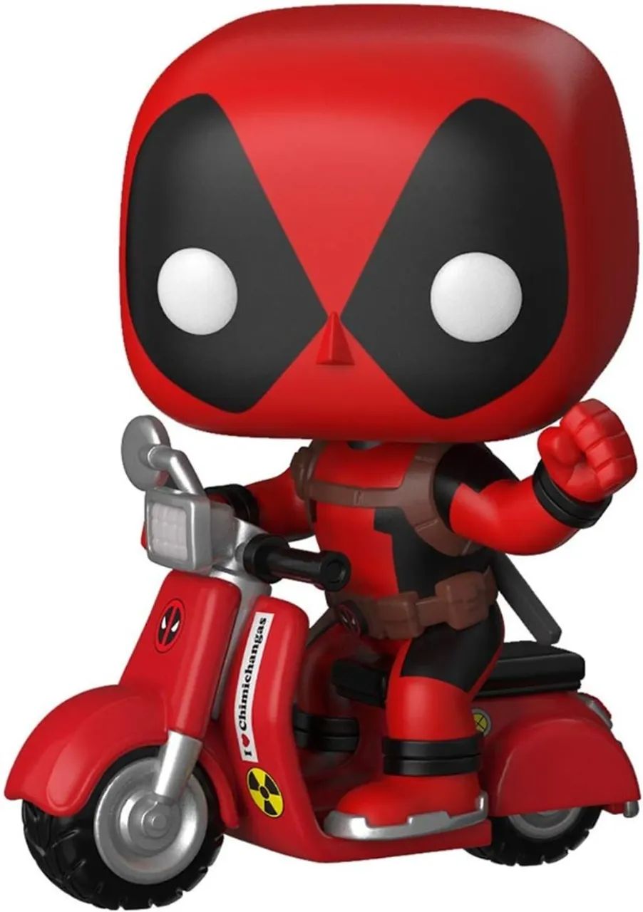 Boneco Funko Pop! Rides - Deadpool - Deadpool & Scooter - Foto 2