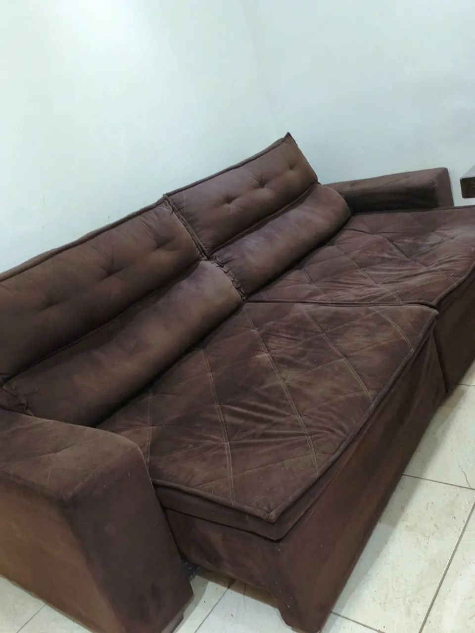 Sofá (encosto reclinável, retrátil) - Foto 3