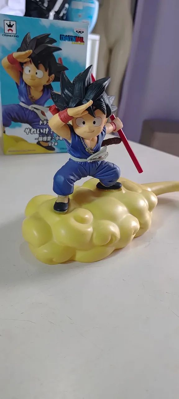Goku na nuvem voadora bampresto original 