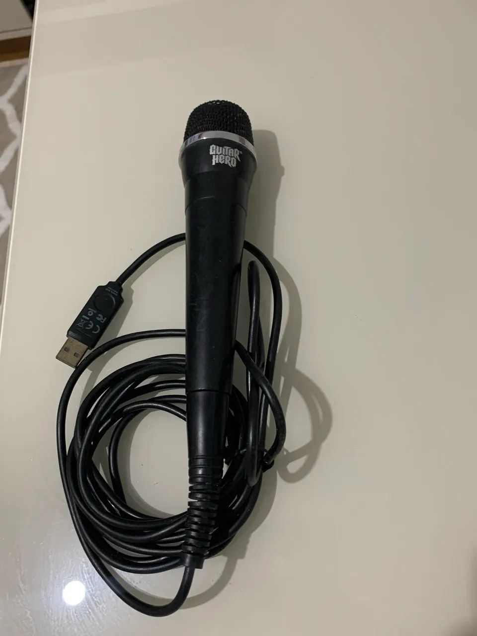 microfone original do Guitar Hero (USB), compatível com Xbox 360, PS3 e PC  - Foto 2