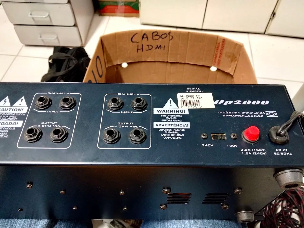 Amplificador Oneal OP2000 - Foto 2