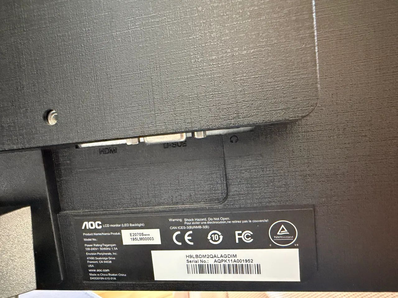 Monitor AOC 19.5 polegadas - Foto 2