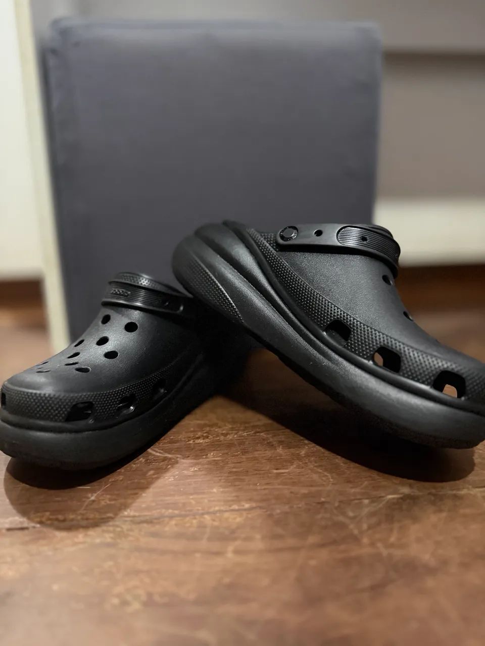 Crocs Classic Crush Original Plataforma | Tam. 42 BR | Excelente Estado - Foto 3