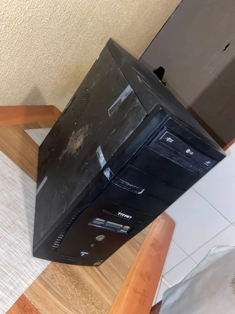 Cpu funcionando falta HD