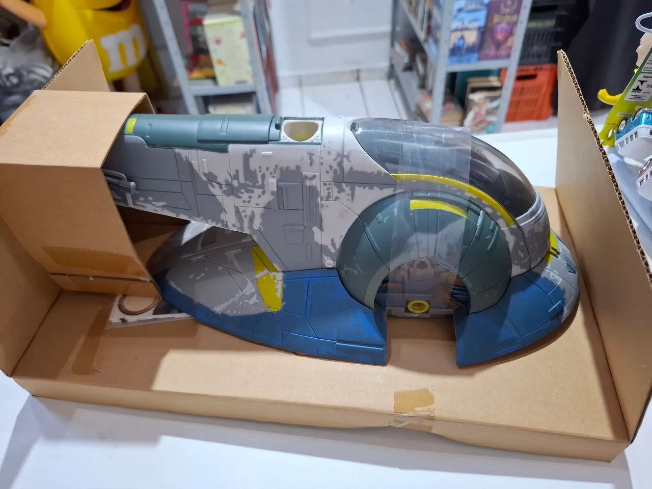 Nave Slave 1 da Série Star Wars Importada - Foto 4
