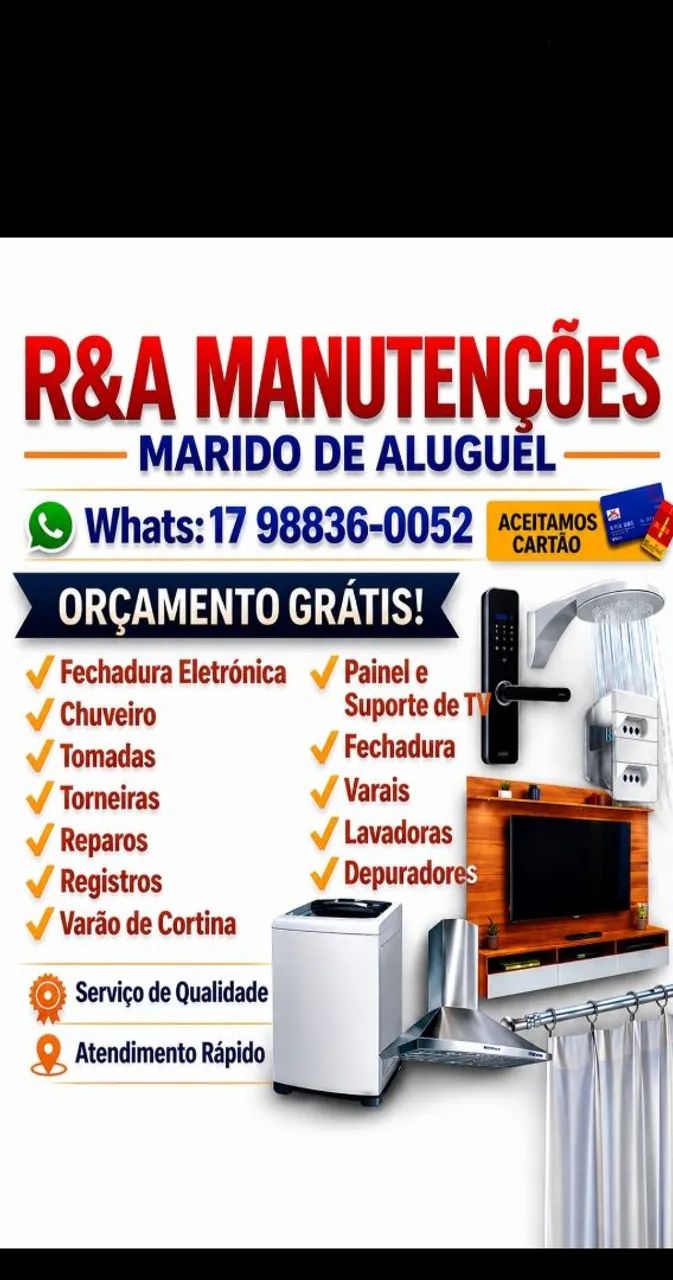 INSTALAÇÕES E REPAROS RESIDENCIAIS 