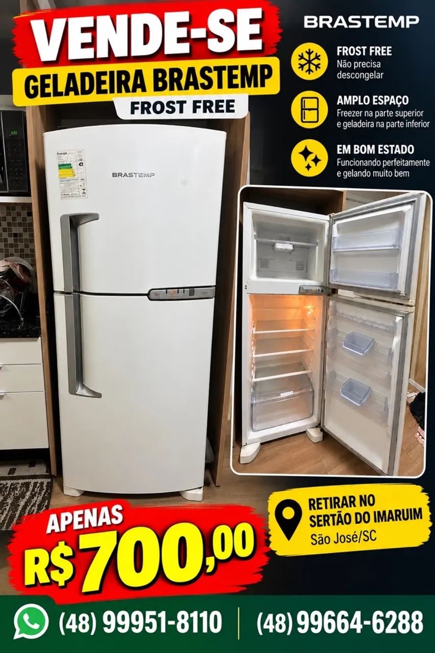 Geladeira Brastemp 
