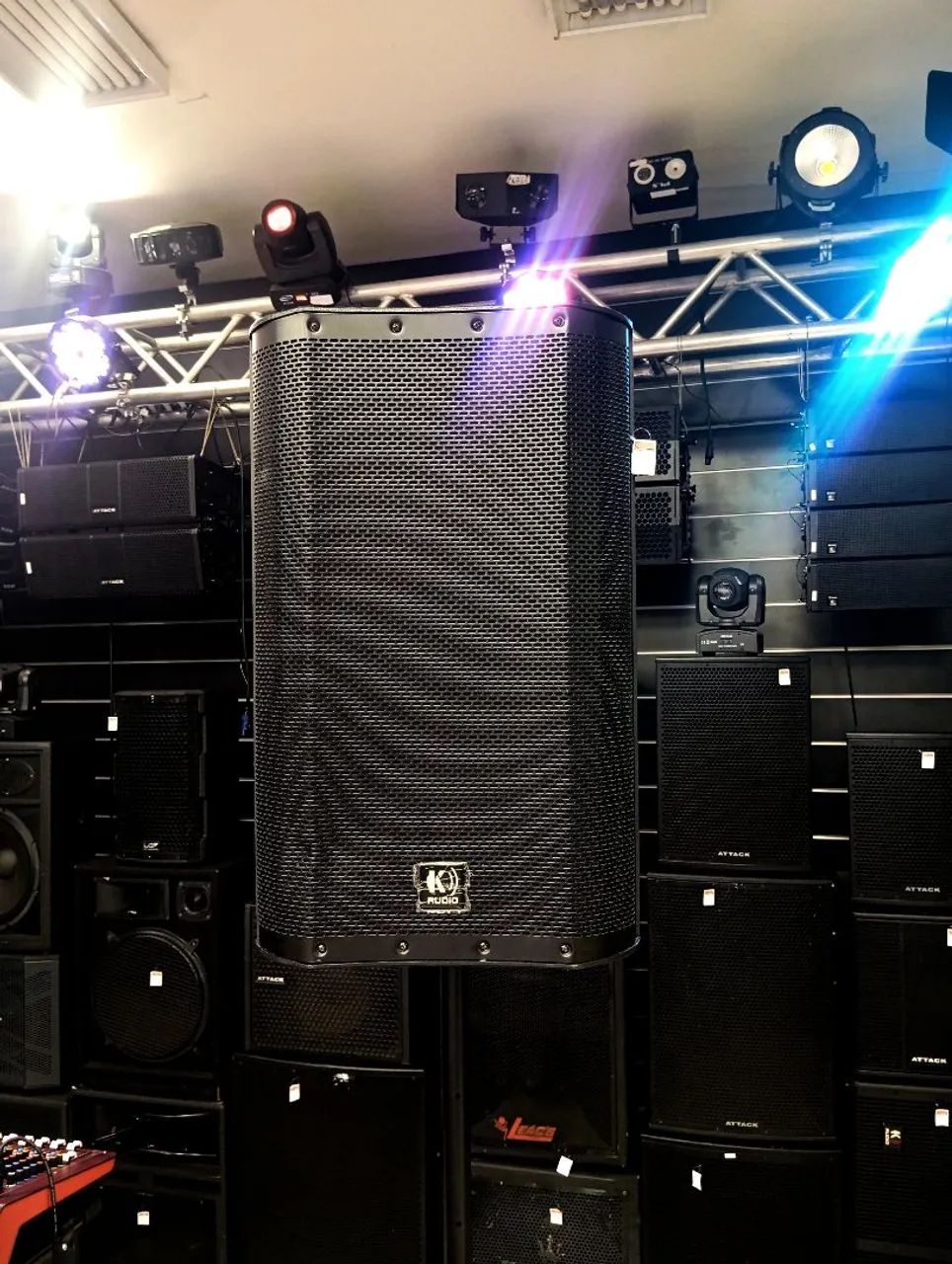 Caixa K Audio TP15A Ativa Bluetooth 500W RMS DSP
