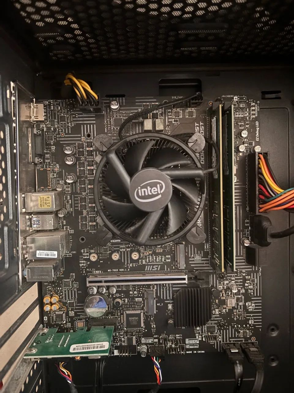 Placa mãe H510 + i5 10400F