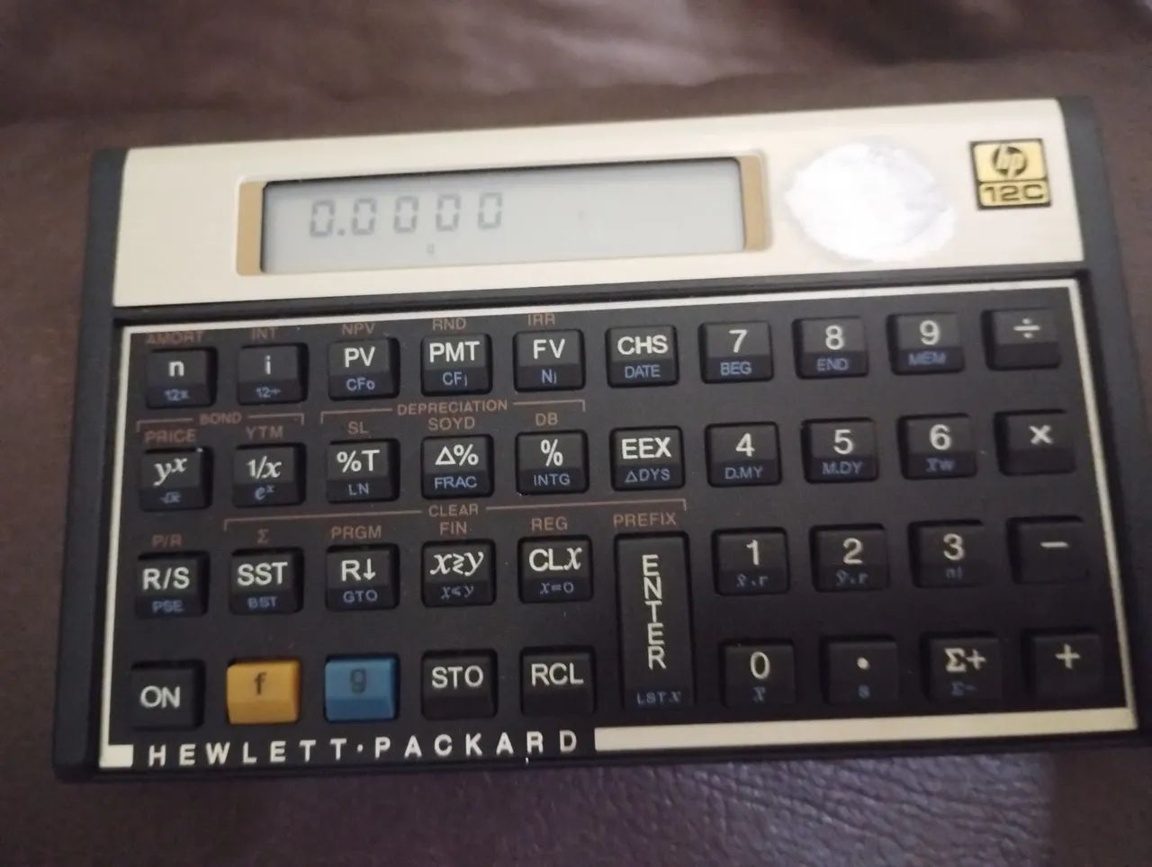 Calculadora HP 12C.