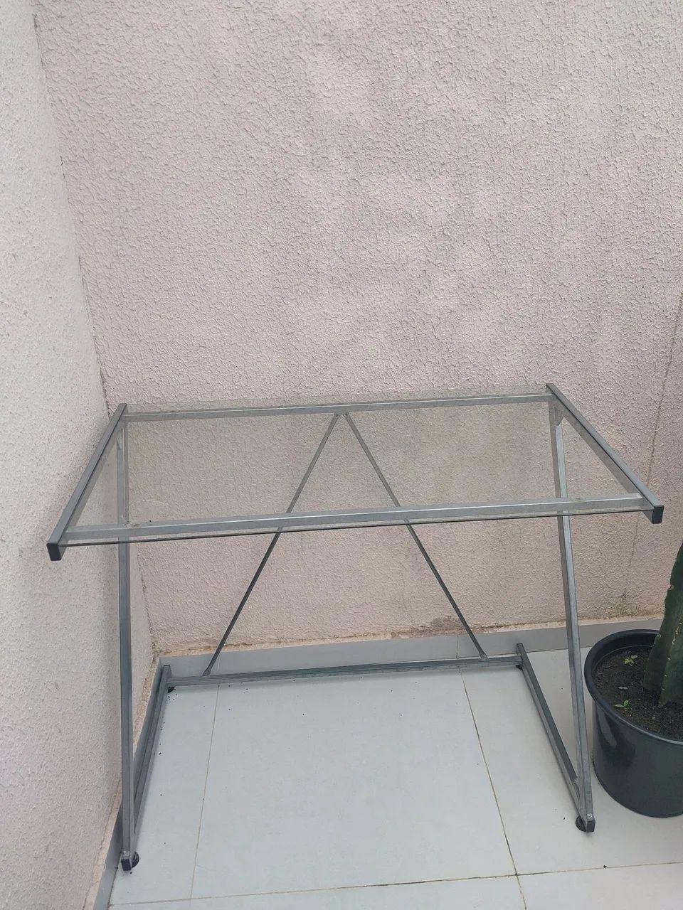 Vendo mesa tampo de vidro