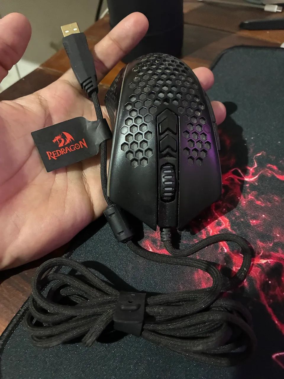 Mouse Reddragon memeanlion - Foto 3