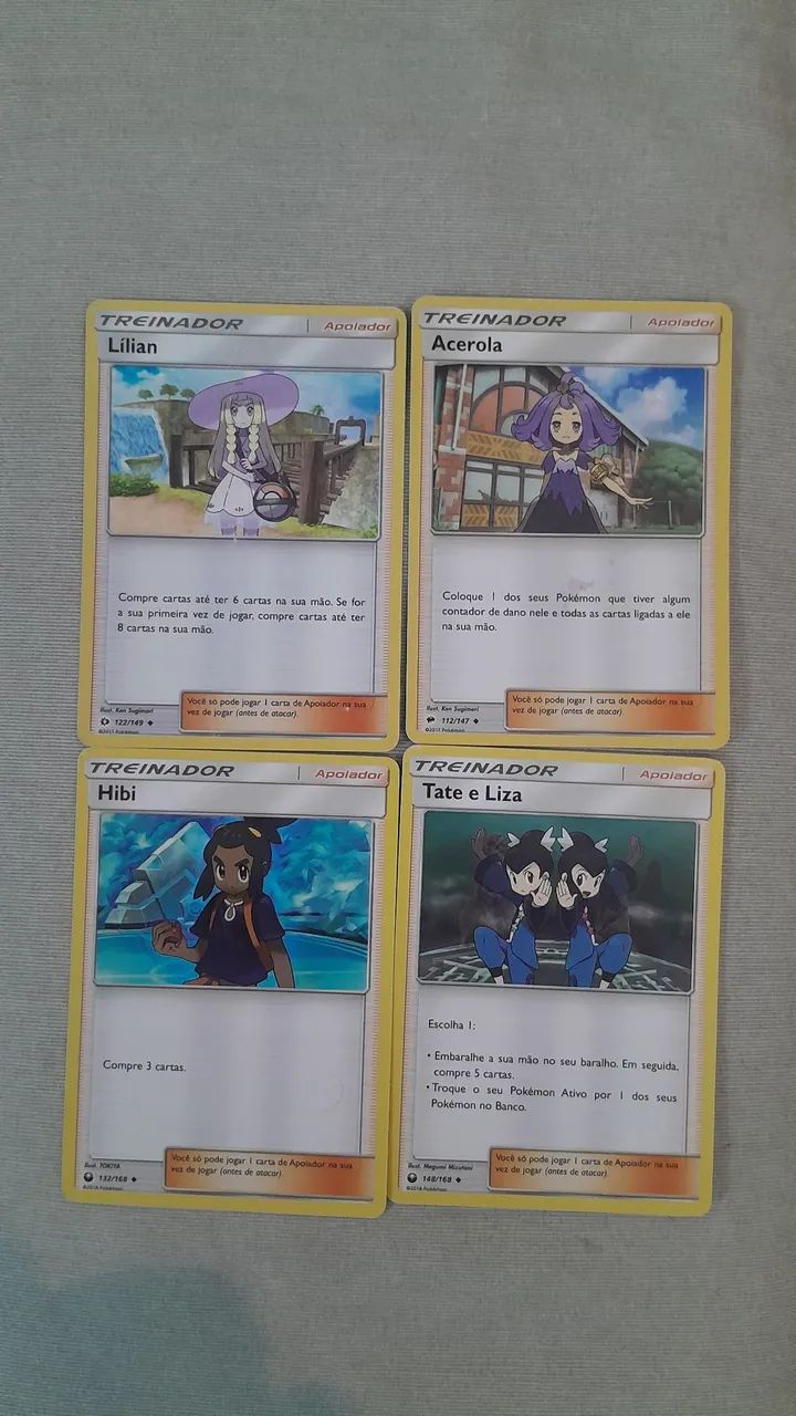Carta POKÉMON treinador 