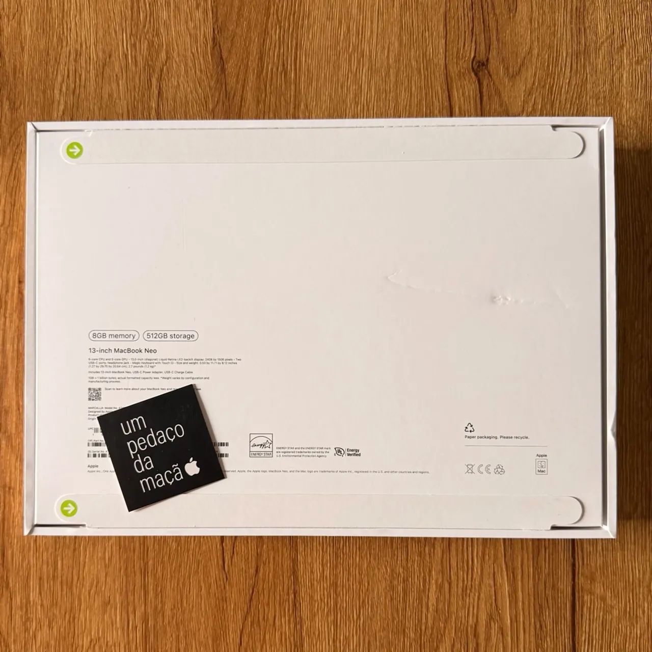 MacBook Neo 512GB com Touch ID Lacrado - Foto 4