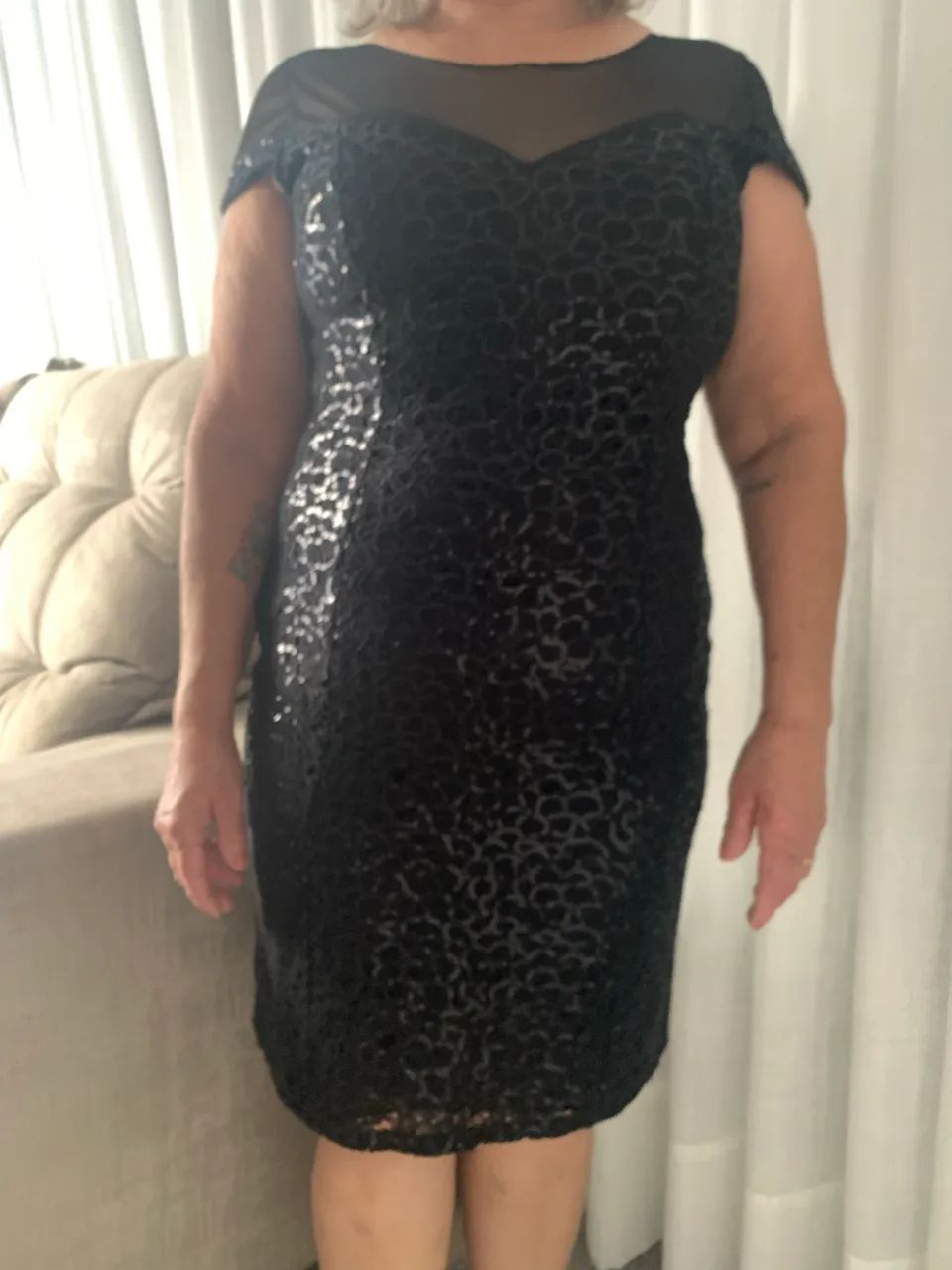 Vestido de Festa Preto 
