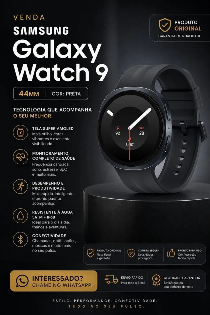 Samsung Galáxia watch 9