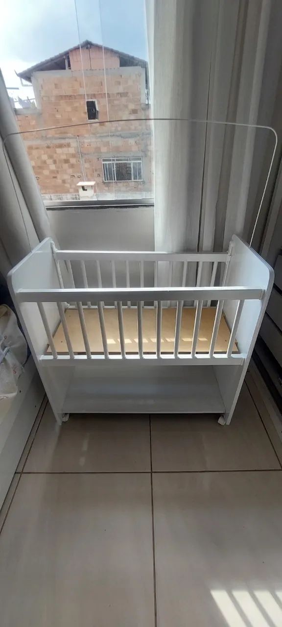 Mini Berço portátil com grade removivel. - Foto 4