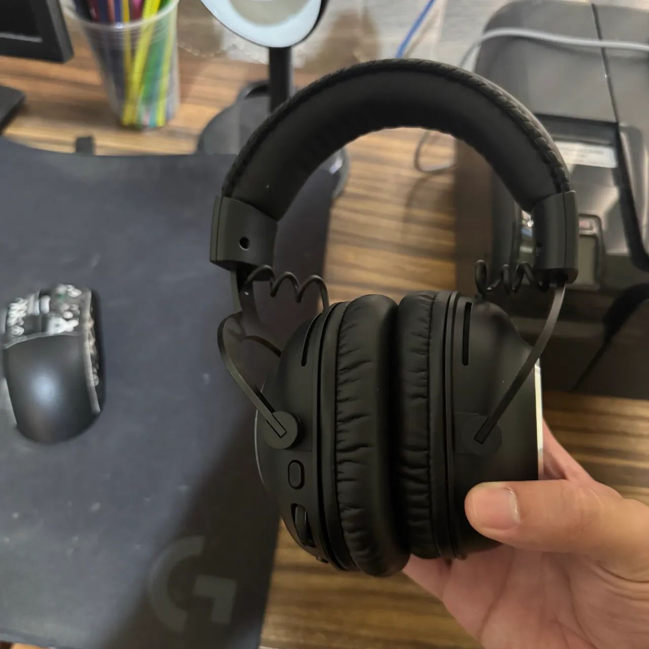 Headset logitech g pro x wireless, extremamente novo  - Foto 5