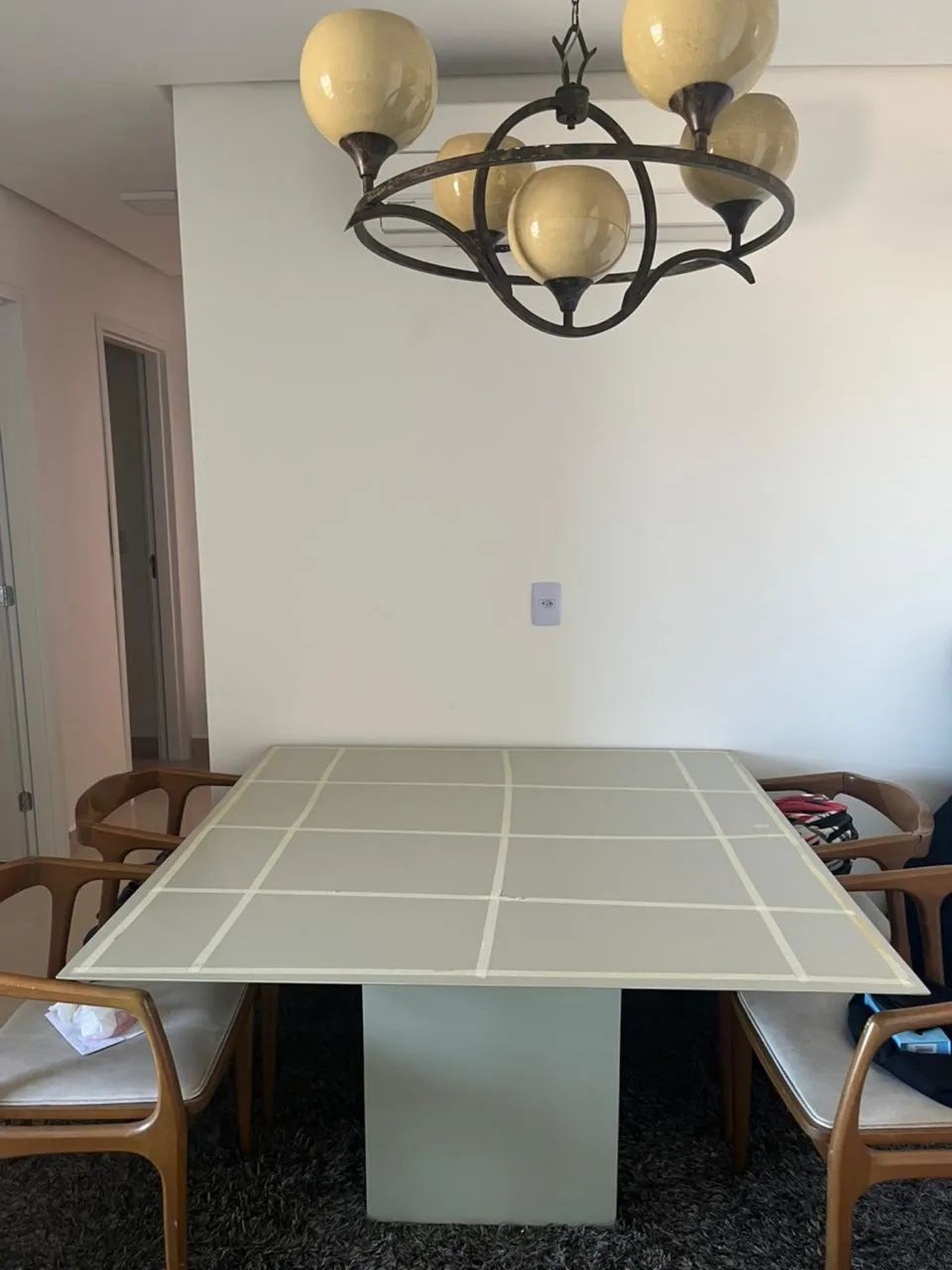 Mesa quadrada 1.50m x 1.50