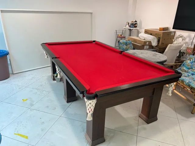Mesa de Sinuca Semi  Nova - Foto 4