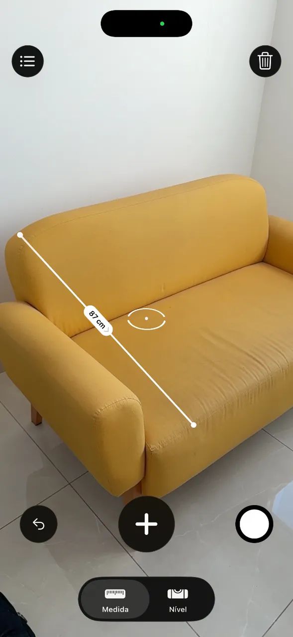 sofá tecido impermeável (amarelo) - Foto 4