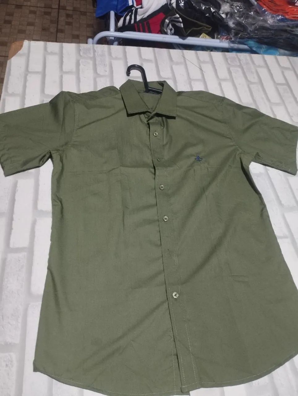 camisas social manga curta da marca dudalina  - Foto 4