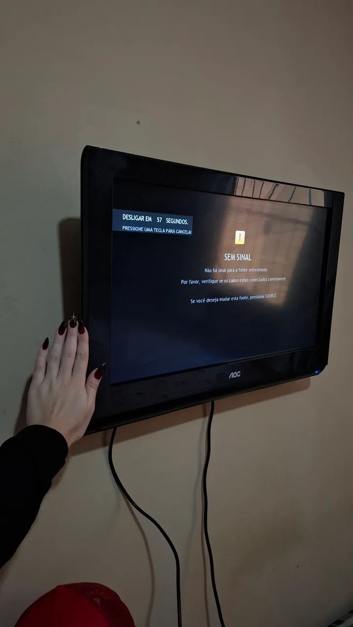 ? TV AOC 24" à Venda  - Foto 3