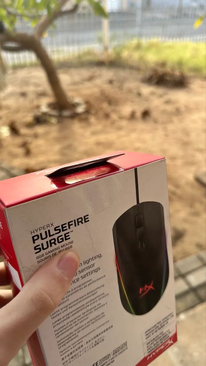 Mouse Hyperx Pulsefire Sugre RGB - Foto 3