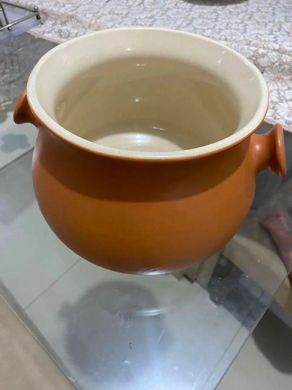 Sopeira em cerâmica antiga 