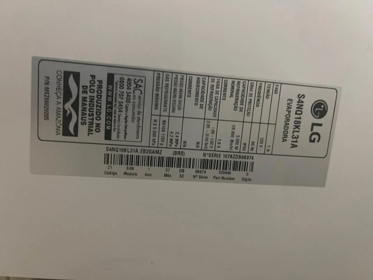 Ar condicionado dual inverter marca lg - Foto 2