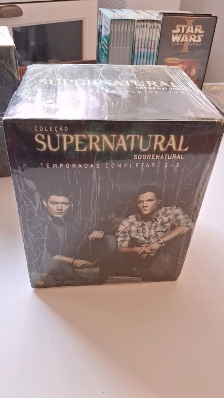 Supernatural box temporadas 1 a 5 dvd original - CDs, DVDs etc
