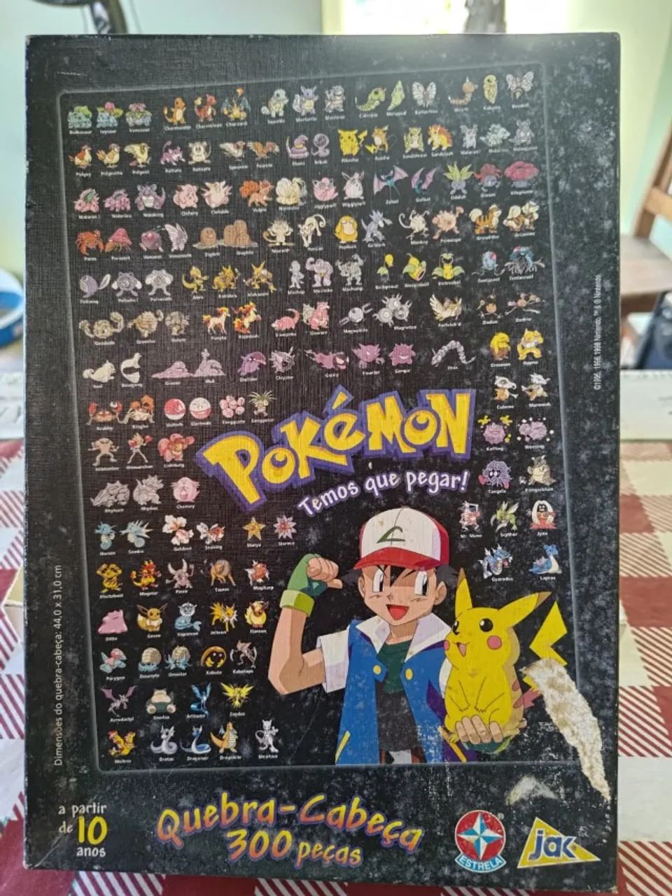 Quebra cabeça Pokémon Estrela antigo raríssimo 1999 - Foto 5