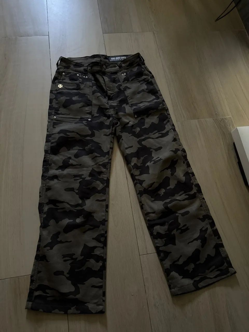 Calça camuflada hardjeans 