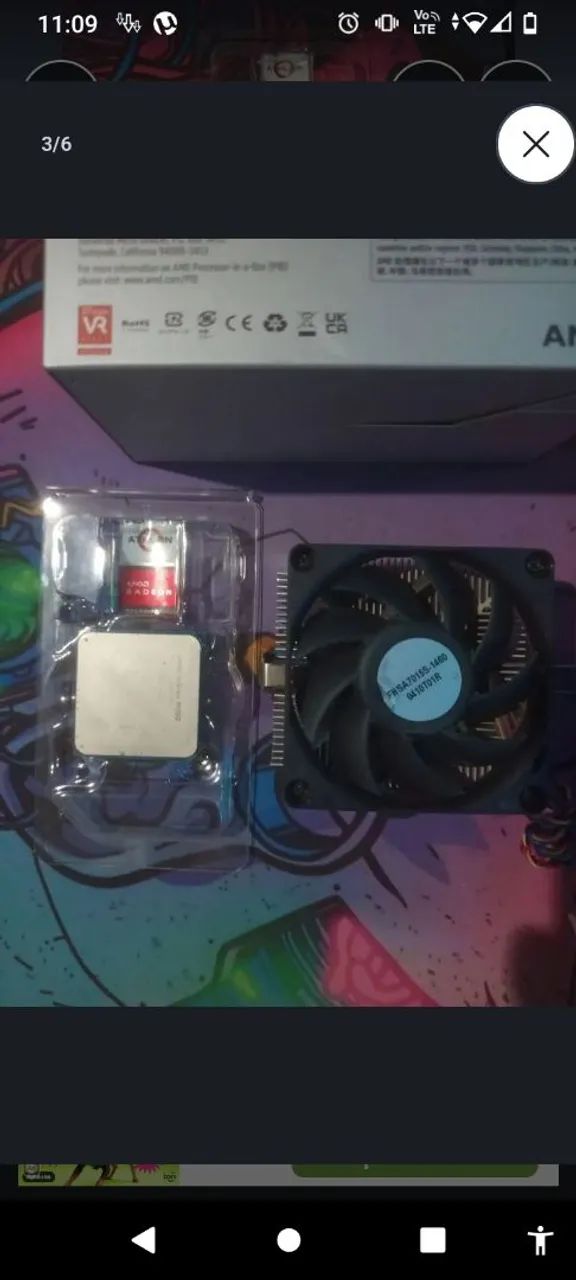 Processador  AMD Athlon 3000g