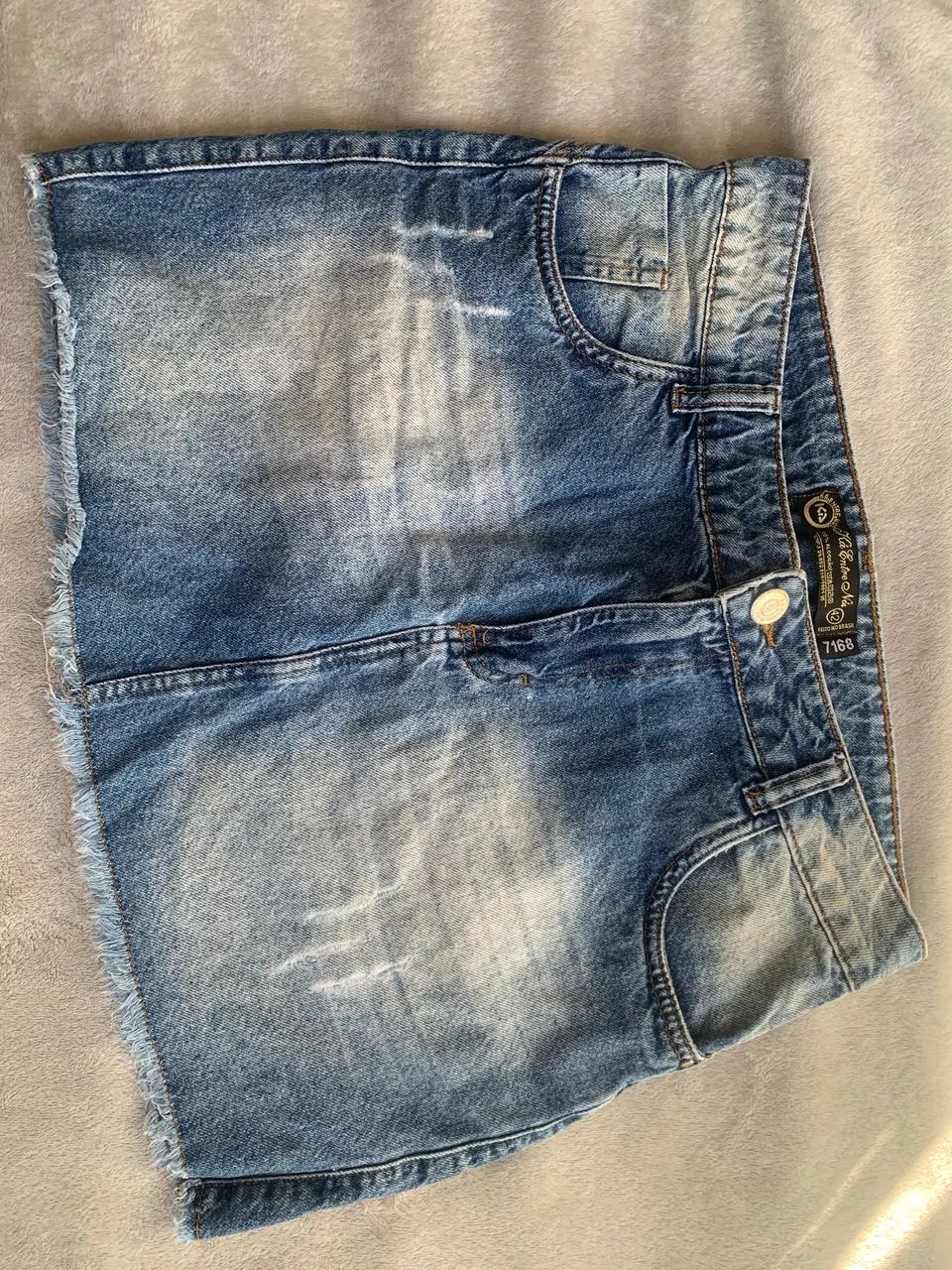 Saia jeans 