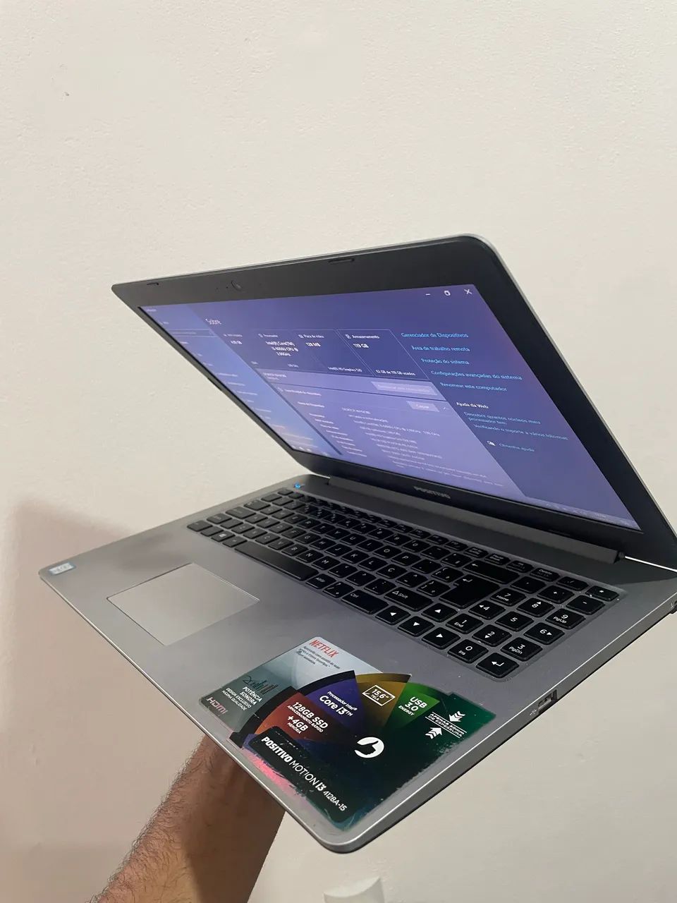Notebook Positivo Motion i3 SSD 128GB