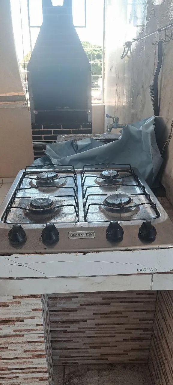 Fogão de mesa 4 bocas usado 