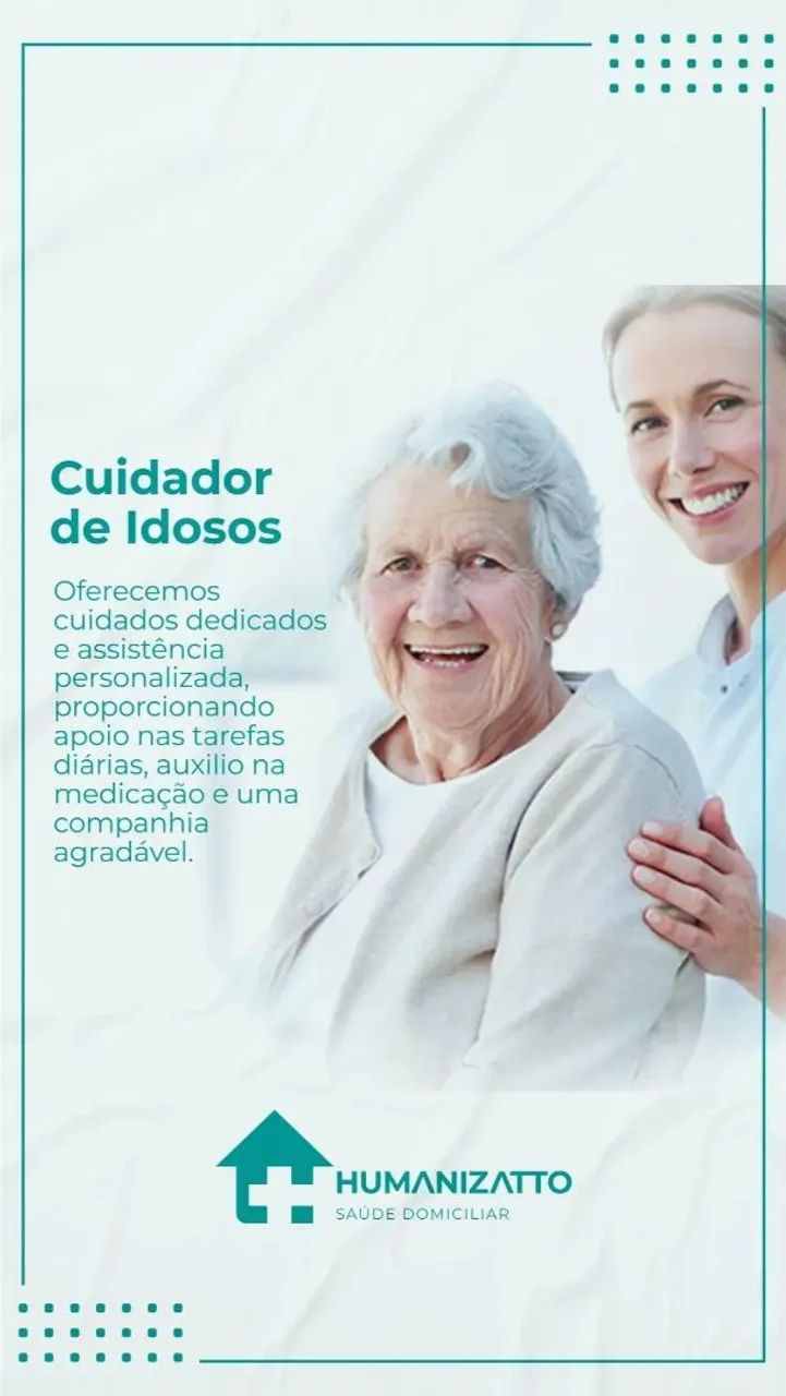 Cuidador de Idosos, Cuidador Pós Operatório  - Foto 4
