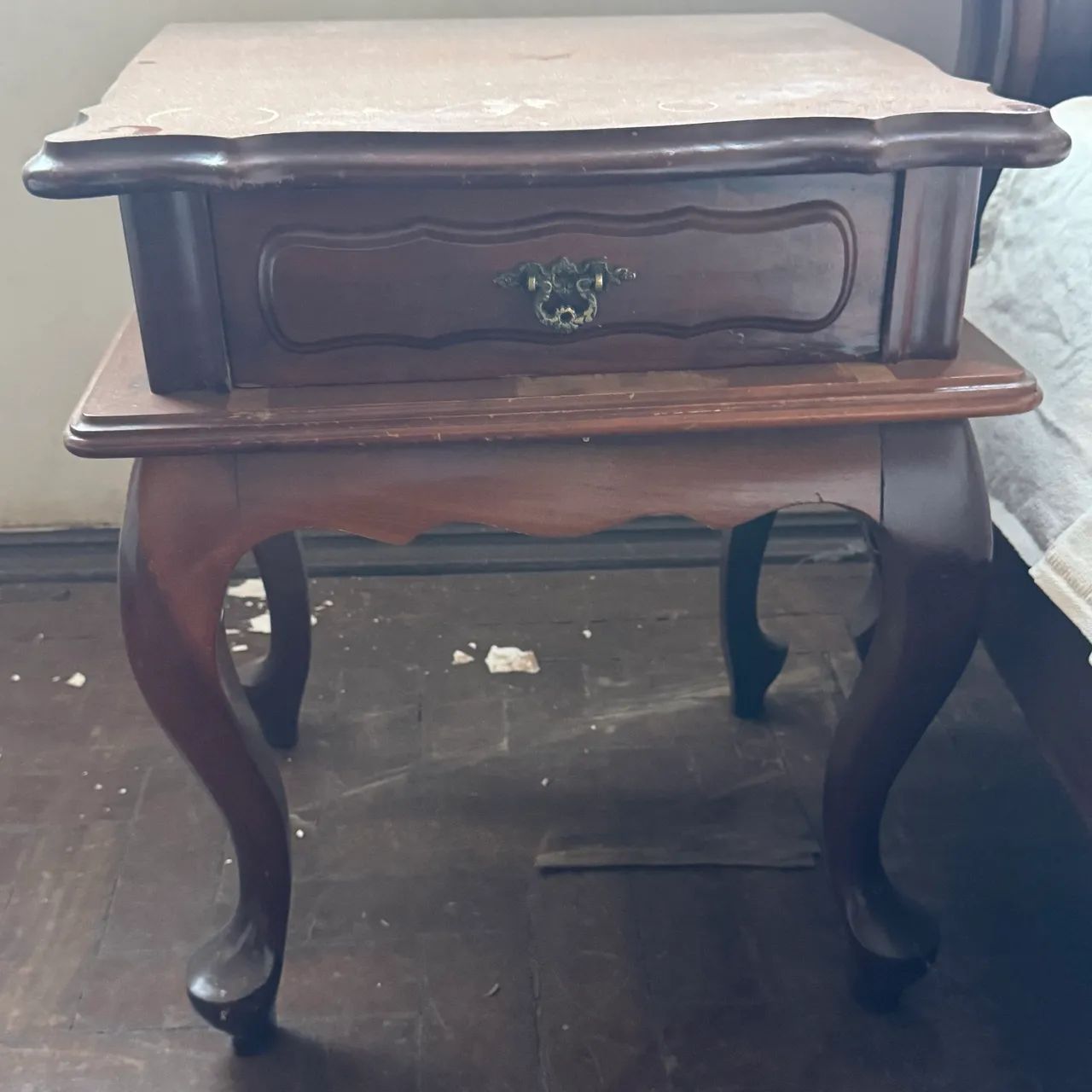 Cama solteiro com criado estilo provençal - Foto 2